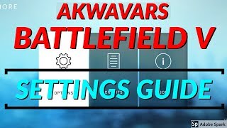 BF 5  PS4 Settings Guide - FOV + Sensitivity and Controls 🎮