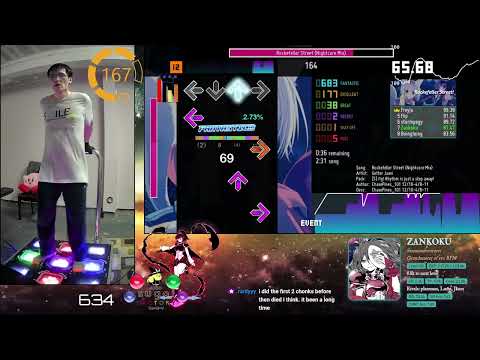 StepMania - 2022-1-16 - [12][164] Rockefeller Street (Nightcore Mix) - 90.54%