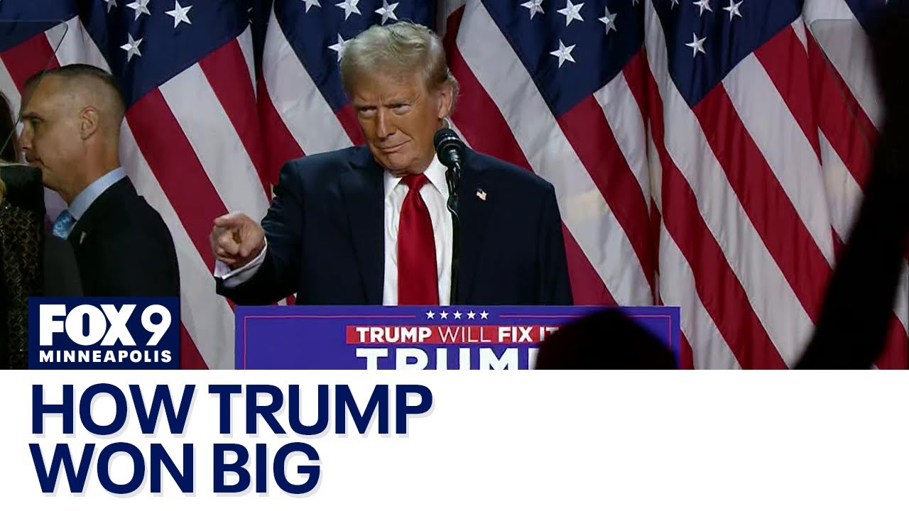 Breaking down Donald Trump's big win on Election Night
