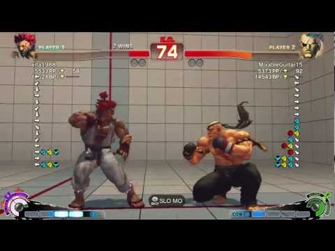 Eita (Gouki) vs Nyanshi (Sagat) - AE 2012 Match *720p*