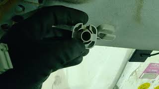 Honda Civic EK 96-00 sun visor clip replacement quick guide how to remove (English)