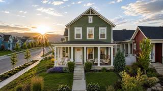 Daybreak Utah Home Tour - Mountain Views & CUSTOM Wraparound Porch