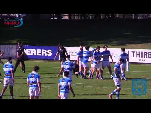 2018 NHRU Round 10 Premier 2 Highlights   Wanderers v Maitland