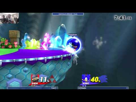Oakville Uproar 3 - Yoh (Sheik) vs. Raijin (Sonic) - Smash Wii U Pools
