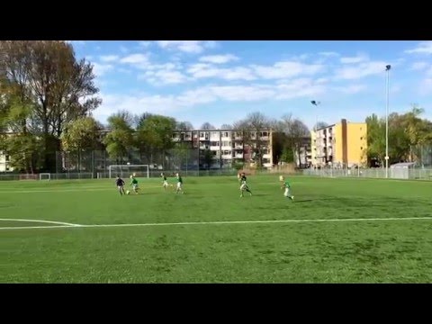 Wedstrijd HSV Escamp F3 - VELO 12  video 2 (07-05-2016)