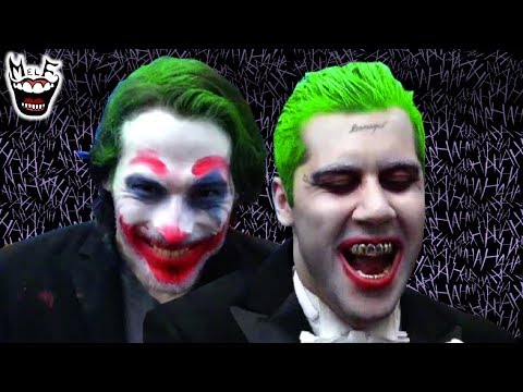 JOKER (Phoenix) vs JOKER (Leto) at COMIC CON! Featuring HARLEY QUINN!
