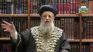 Maran HaRishon LeZion Rabbi David Yosef- Parashat Behaalotecha: Faith As Strength In Difficult Times (מוסדות יחווה דעת) - התמונה מוצגת ישירות מתוך אתר האינטרנט יוטיוב. זכויות היוצרים בתמונה שייכות ליוצרה. קישור קרדיט למקור התוכן נמצא בתוך דף הסרטון