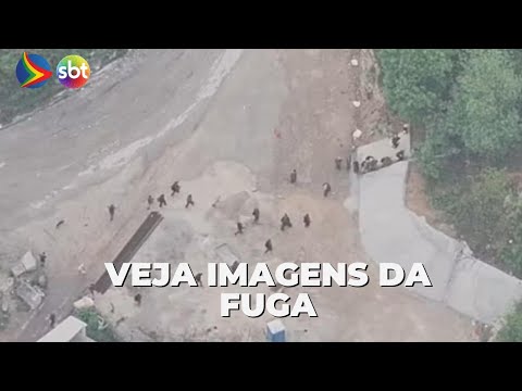 Drone flagra fuga de criminosos durante operação no Complexo da Penha; veja imagens
