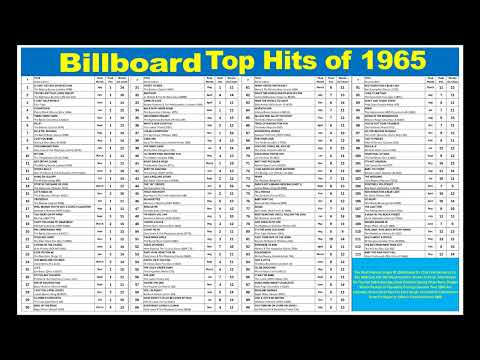 Billboard Top Hits 1965