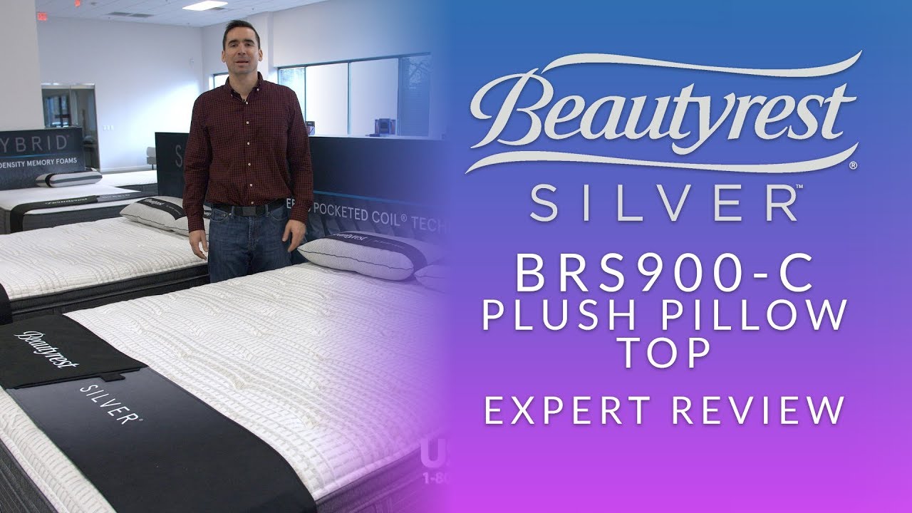 Queen Beautyrest Silver Level 2 BRS900-C Plush Pillow Top 16 Inch Mattress
