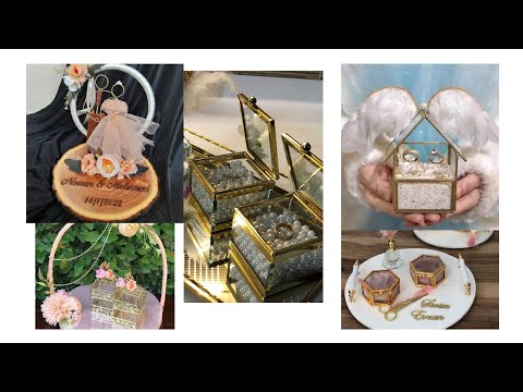 Engagement Ring trey decoration ideas/Beautiful ring box /Fashion With Sibgha