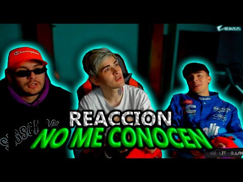 LIT KILLA, RUSHERKING Y BANDIDO REACCIONAN A NO ME CONOCEN (REMIX)