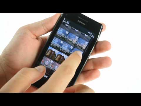 Nokia X7-00 UI demo