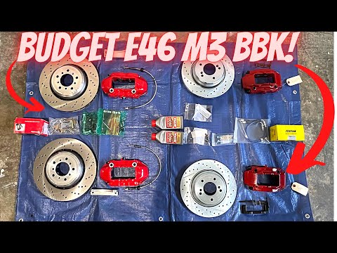 E46 M3 Budget Big Brake Kit Installation