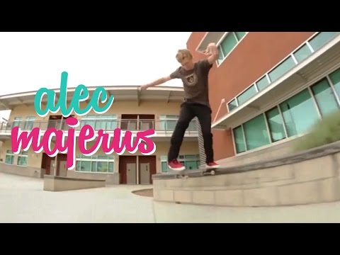 Alec Majerus Skateboarding "Low Profile Skateboarder with Sick Tricks"