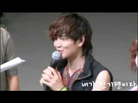090914 SHINee - Mini Live & Fanmeeting in OSAKA (Onew Fancam)