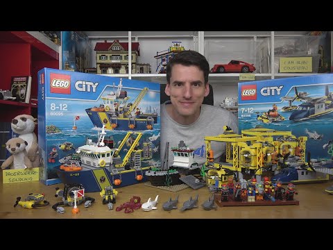 So viele Fischlis! LEGO® City 60095 & 60096 - Eine große Unterwasserwelt