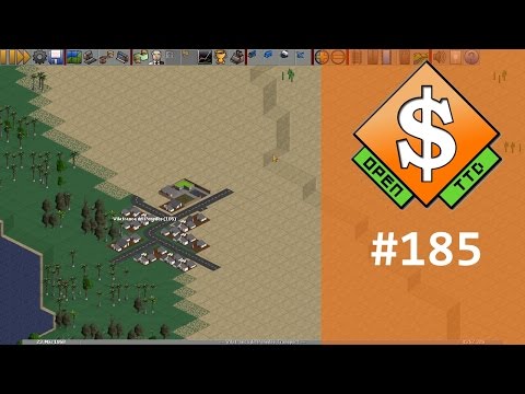 OpenTTD #185 - Erschließung neuer Gebiete [Deutsch] [HD] Let's Play OpenTTD