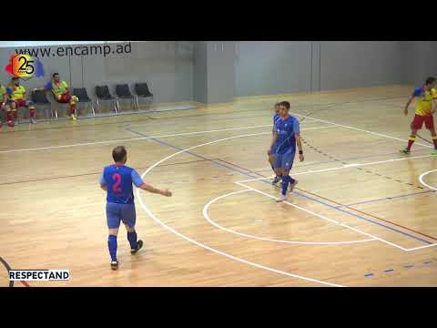 RESUM: Memorial Canut, Quarts de Final. Sideco Encamp - PVE93 Futsal Ciberpenya Blaugrana (10-0)