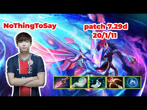 NoThingToSay Puck Mid - DOTA 2 7.29d - MMR rank - Dota2 Gameplay [Learn To PRO dota2]