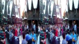 preview picture of video '3D walk-through of The Wizarding World of Harry Potter at Universal's Islands of Adventure'