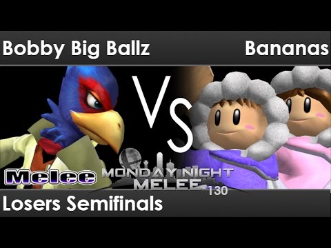 MNM 130 - Bobby Big Ballz (Falco) vs Bananas (ICs) Losers Semifinals - Melee