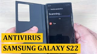 How to Enable ANTIVIRUS and Scan for Malware on Samsung Galaxy S22 / S22+ / S22 Ultra