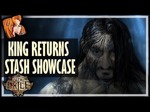 The Old King Returns? Stash Showcase! - Path of Exile