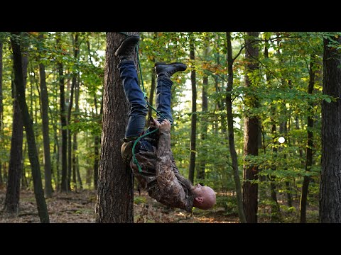Saddle Jagd - Gefahren beim klettern mit der One Stick Methode