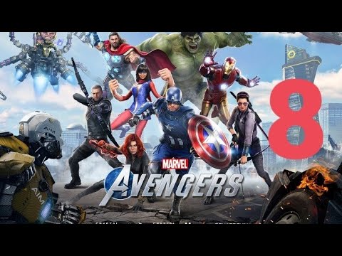 MARVEL AVENGERS - GAMEPLAY ITA HD (PARTE 8) - CACCIA ALL' ARMATURA DI IRON MAN