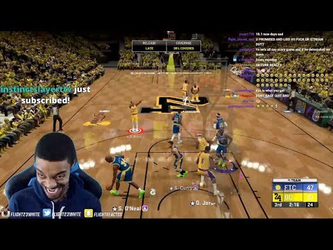 FLIGHTREACTS UNLEASHES DEMON & ALMOST POPS MAJOR BLOOD VESSEL AGAINST CHEAP TEAM NBA 2K20