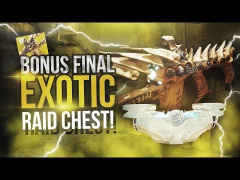 BONUS Final Exotic Raid Chest! Get Two Ethereal Keys! (Wall of Wishes)
