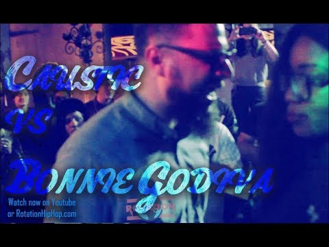 CAUSTIC vs BONNIE GODIVA | #DissRespect Rap Battle | Rotation Hip-Hop