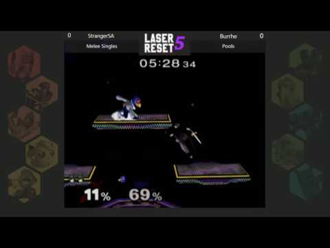 Laser Reset 5 - Melee Singles - StrangerSA vs. Burrhe - Pools