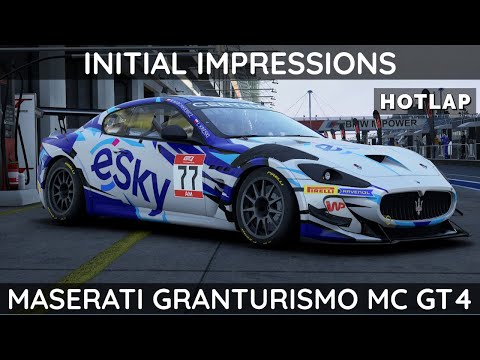 ACC | Maserati Granturismo MC GT4 | Initial Impressions | Hotlap |