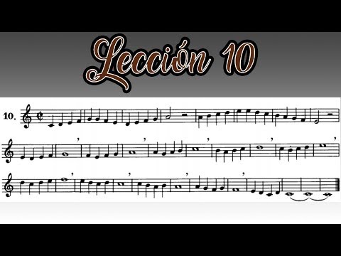 Lesson 10 Hilarion Eslava Solfeggio Method - Part One