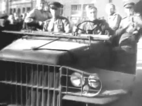 Mark Bernes - Song of a military driver (1946)