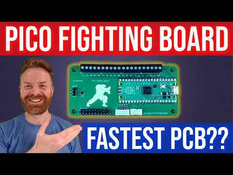 The Pico Fighting Board: The Fastest Arcade Stick PCB