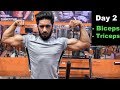 Biceps & Triceps Workout - Day 2 | Fat Loss & Muscle Building Program | Bodybuilding