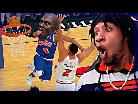 MICHAEL JORDAN CHALLENGE! 69 POINTS Trying A DUNK FROM THE FREE THROW LINE! - NBA 2K19 MyCAREER