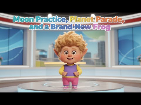 Moon Practice, Planet Parade, and a Brand-New Frog