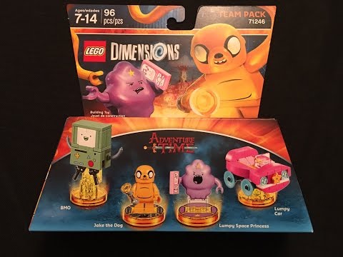 Adventure Time Team Pack Lego Dimensions Unboxing & Building