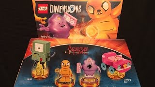 Adventure Time Team Pack Lego Dimensions Unboxing 