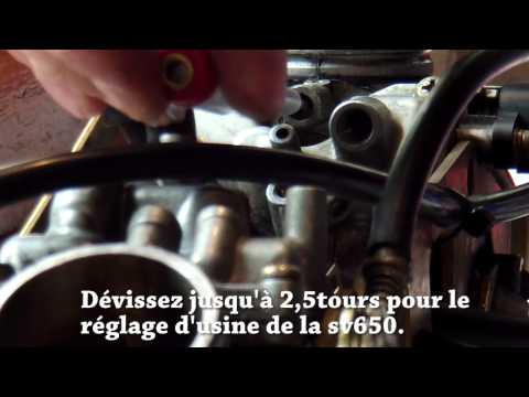 comment regler la vis de richesse d'un carbu