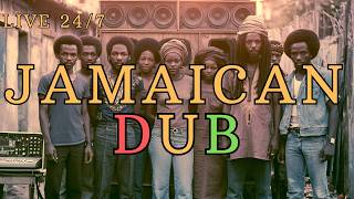 【LIVE 24/7】🇯🇲🦁 JAMAICAN DUB Radio — Kingston Roots Reggae BGM