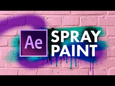 Quick Spray Paint Graffiti in After Effects | Easy Animation Tutorial