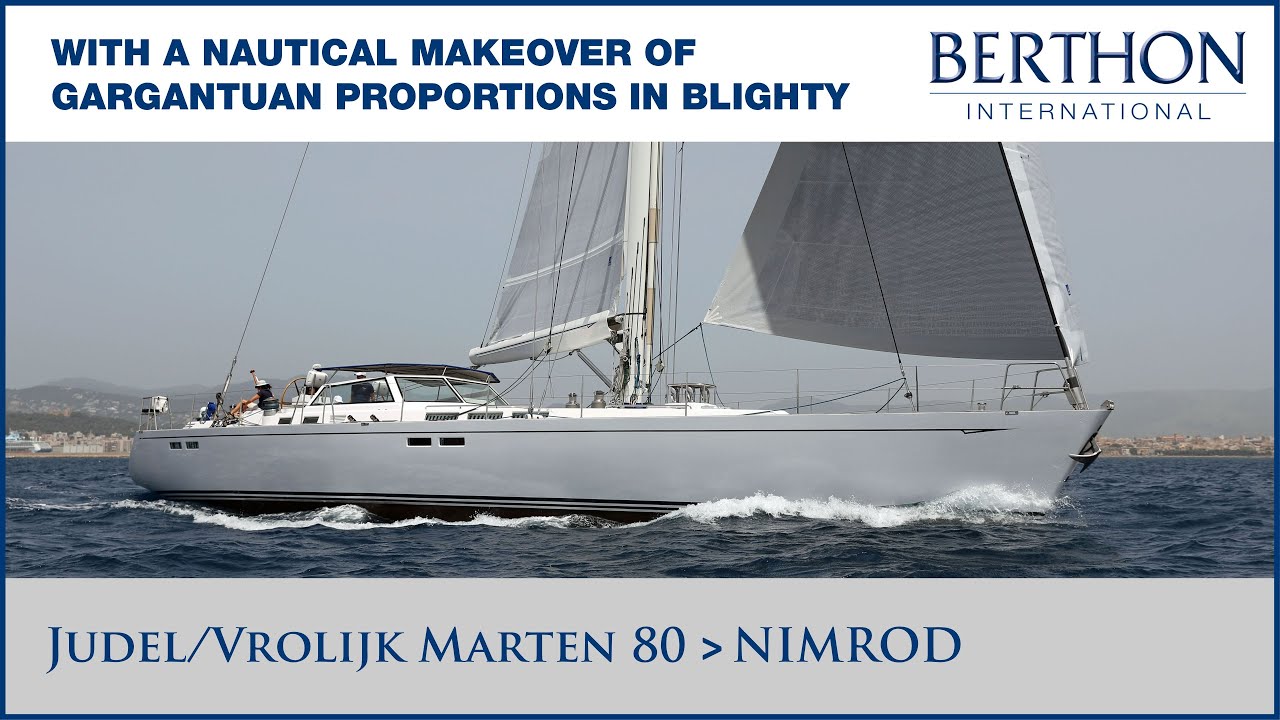 [OFF MARKET] Judel/Vrolijk Marten 80 (NIMROD), with Sue Grant - Yacht for Sale - Berthon Int.