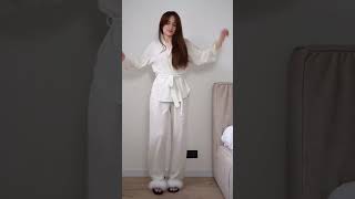 Video Тапочки Family p03-10 со съемным натуральным мехом песца белого цвета