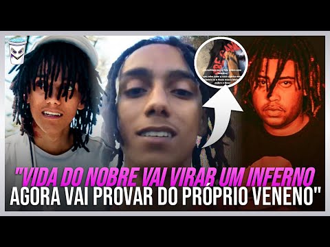 BIG RUSH PISA EM CAMISA DA FIRE GANG E RESPONDE YUNG NOBRE