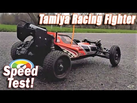 Tamiya DT-03 Speed Run + AWANFI Battery Test in the Racing Fighter!